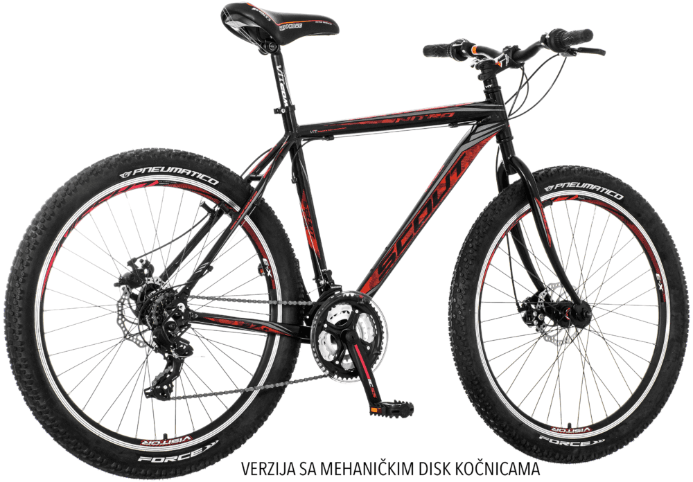 VISITOR SCOUT NITRO D2 CRNO NARANDZASTO SIVI NIT271D2 27,5"/21"