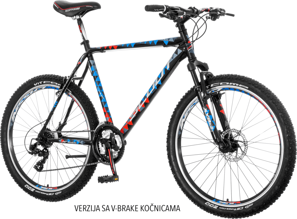 VISITOR BLADE CRNO PLAVO CRVENI BLA267AM 26"/22"
