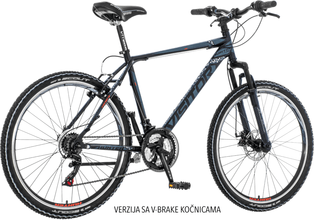 VISITOR SCOUT HUNTER CRNO SIVI HUN261AM 26"/19"