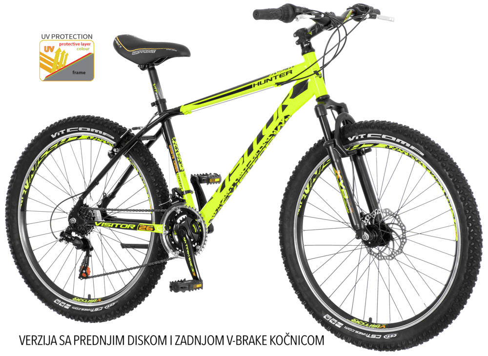 VISITOR HUNTER DISC 26"/17" ZELENO CRNI HUN265AMD1