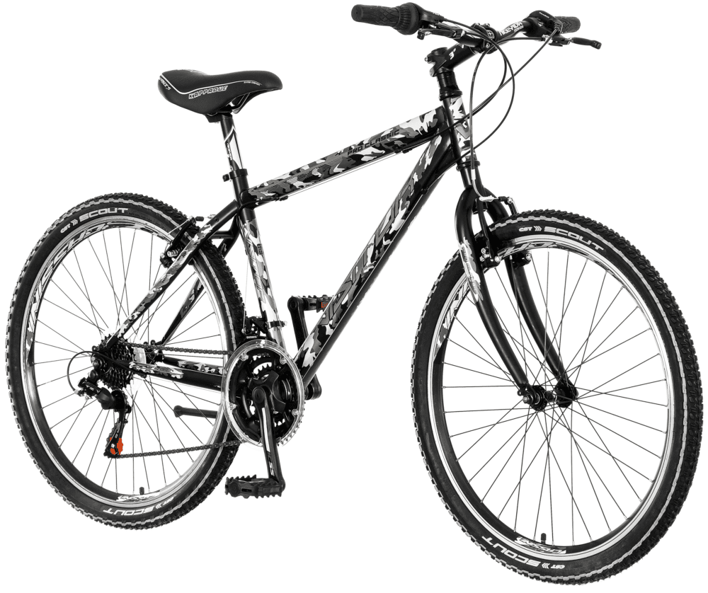 VISITOR PROCLASSIC CRNO BELO SIVI MASKIRNI PROCLA263 26"/17"