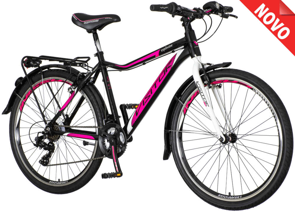 VISITOR EXPLOSION V BRAKE CRNO ROZI EXP265S 26"/18"