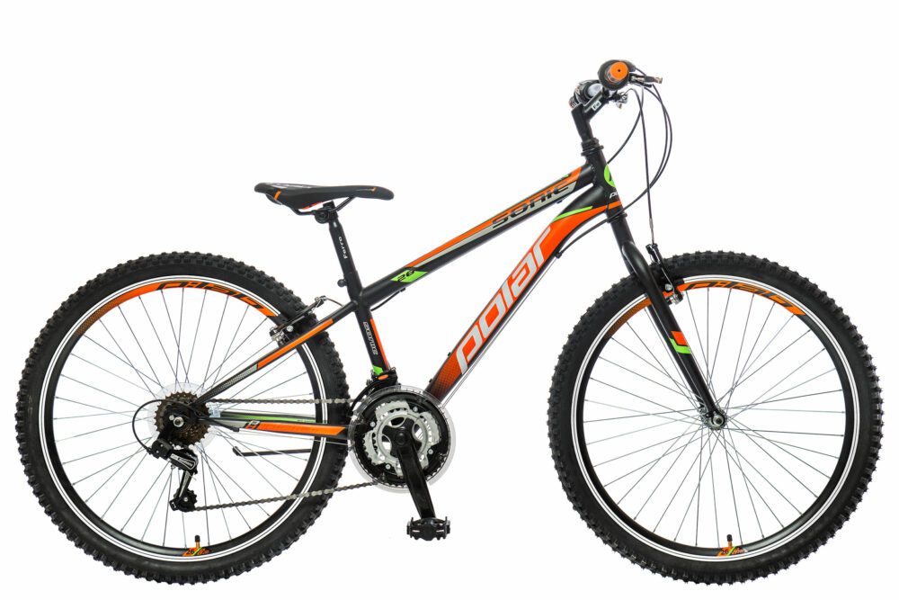 Polar Sonic fekete/narancs, 34