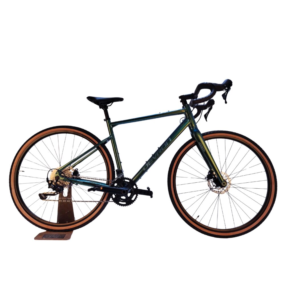 Devron 1.0 gravel kerékpár - 28 hüvelykes, L, M. zöld