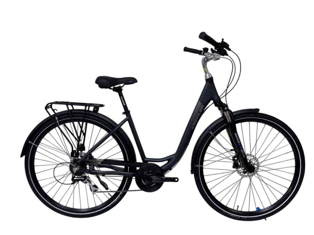 Kreidler Trekking Bike - 28 Inch, S, M, L, Black